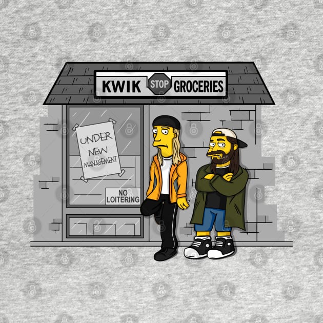 Kwik Stop Jay and Silent Bob by dartistapparel